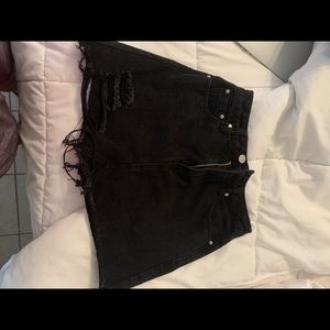 Black skirt